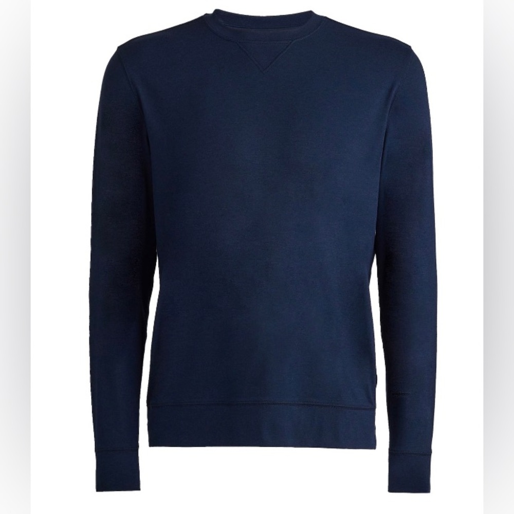 NWT‎ G/FORE Luxe Tailored Fit Crewneck Mid Layer In Twilight - Picture 3 of 11